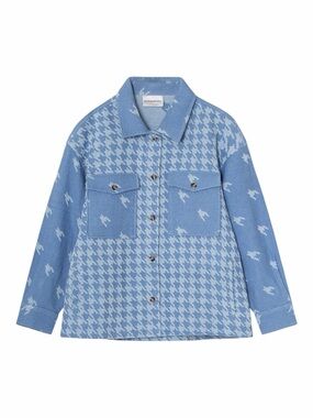 NWT! SUMMERY COPENHAGEN Ballad Blue Hannah Jacket. Size Small.